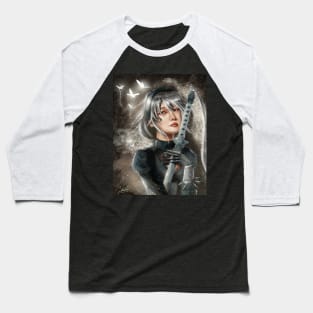 Nier automata portrait fan art Design (eyes edition) Baseball T-Shirt